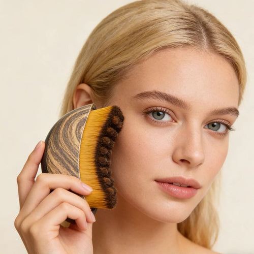 Lymphdrainage Gesichtsbürste - Für strahlende Haut